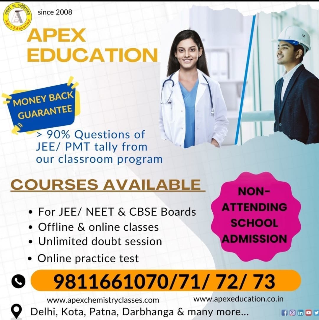 Foundation – I (XI Studying) : JEE (Main & Advance) (Offline | Online)