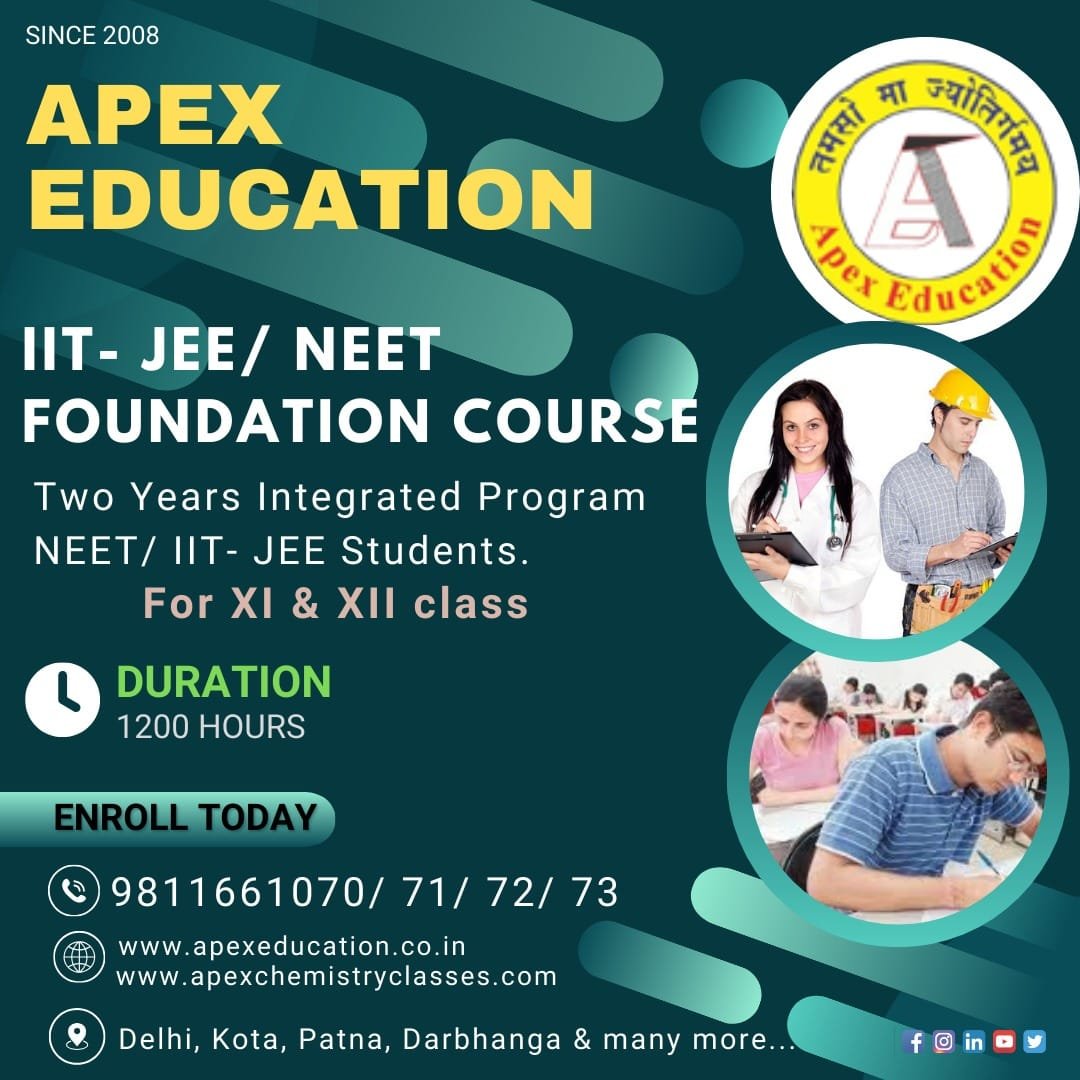 Foundation- I (XI studying) : JEE (Main & Advance)